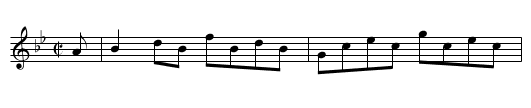 Miss Jessy Dalrymples Reel - staff notation