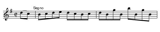 Miss Johnson   (reel)        1376 - staff notation