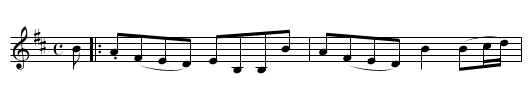 Miss Kinloch's Reel - staff notation