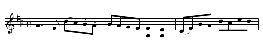 Miss Lilias Cunningham’s Dance - staff notation