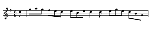Miss Lindsay’s Jig - staff notation
