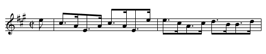 Miss Lucy Campbell - staff notation