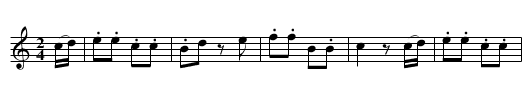 Miss Lucy Long - staff notation
