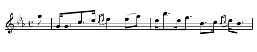 Miss MacDowal Grant's Strathspey -- Arndilly - staff notation