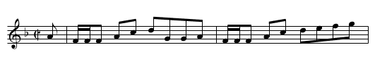 Miss MacIntosh’s Reel - staff notation
