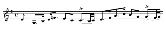 Miss Mariane Oliphant (Rossie's) Strathspey - staff notation