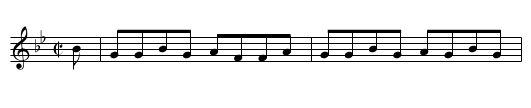 Miss Mary MacDonald - staff notation