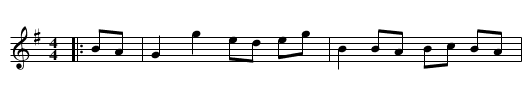 Miss McCloud's Reel - staff notation
