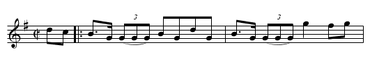 Miss McDonald     (reel)      1210 - staff notation