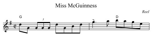 Miss McGuinness - staff notation