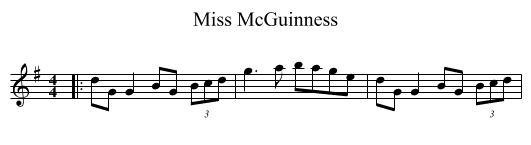 Miss McGuinness - staff notation