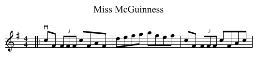 Miss McGuinness - staff notation