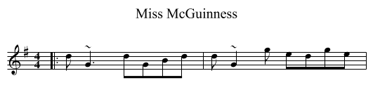 Miss McGuinness - staff notation
