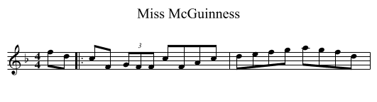 Miss McGuinness - staff notation