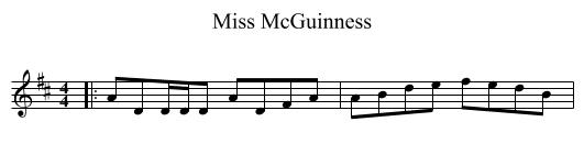 Miss McGuinness - staff notation