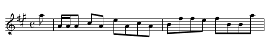 Miss McKay's Reel - staff notation