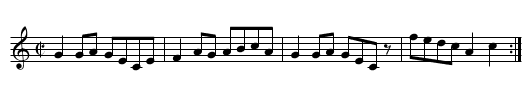 Miss Mcleod. JaW.214 - staff notation