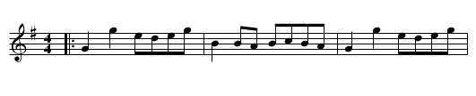 Miss McLeod's Reel - staff notation