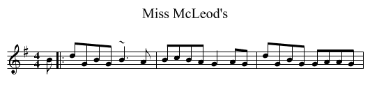 Miss McLeod's - staff notation