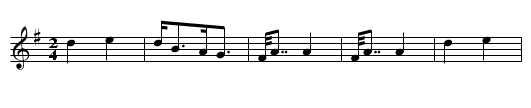 Miss McNeil's Fancy. - staff notation