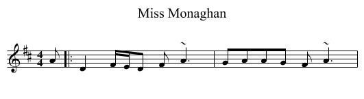 Miss Monaghan - staff notation