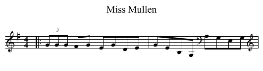 Miss Mullen - staff notation