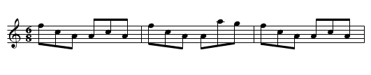 Miss Murray's Jig. - staff notation