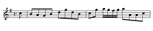 Miss Ogilvie's Reel. - staff notation
