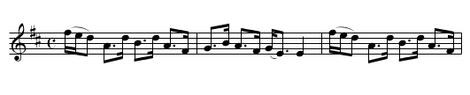 Miss Parkers [3]. JBAT8.088 - staff notation