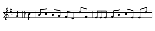 Miss Preston Fernton - staff notation