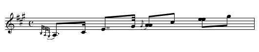 Miss Primrose - staff notation
