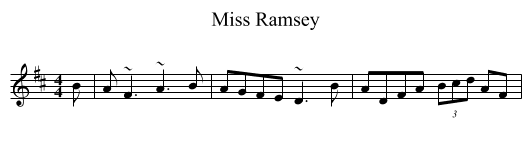 Miss Ramsey - staff notation