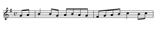 Miss Redmond's Hornpipe - staff notation
