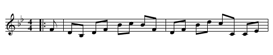 Miss Scot's Reel - staff notation