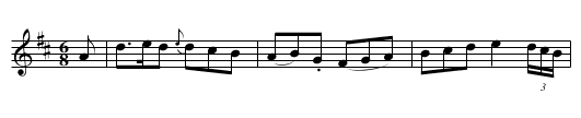 Miss Stewart of Physgill’s Favorite - staff notation
