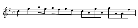 Miss Susan Elliot’s Reel - staff notation