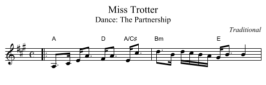 Miss Trotter - staff notation