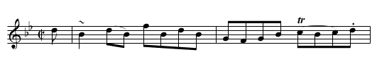 Miss Watt's Reel -- Mether Cluny - staff notation