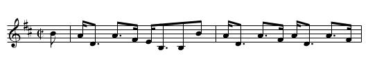 Miss Wilson of Cullins Reel - staff notation