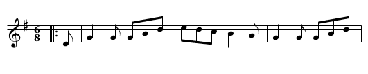 Miss Wimbles Fancey. JBut.556 - staff notation