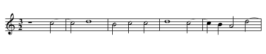 Missa Ad fugam Hosanna Sanctus - staff notation