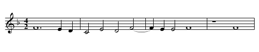 Missa Allez regretz I / Agnus Dei - staff notation