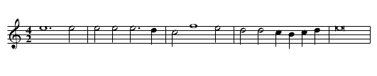 Missa Aspice Domine Et in Spiritum Credo - staff notation