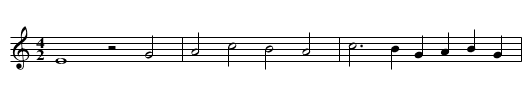 Missa Ave regina coelorum Et ascendit Credo - staff notation
