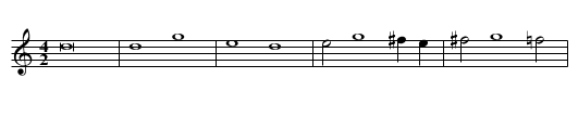 Missa Beatus Laurentius Agnus I - staff notation
