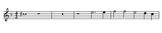 Missa Confitebor tibi Genitum Credo - staff notation