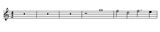 Missa De Beata Marie Virginis (II) Et incarnatus Credo - staff notation