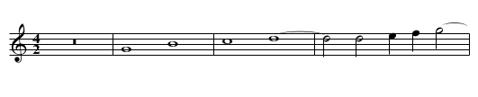 Missa De Beata Marie Virginis (II) Qui cum Patre Credo - staff notation