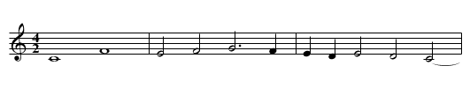 Missa De Beata Marie Virginis (III) Domine Deus Agnus Gloria - staff notation