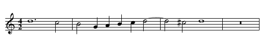 Missa De Beata Marie Virginis (III) Domine Deus Rex Gloria - staff notation